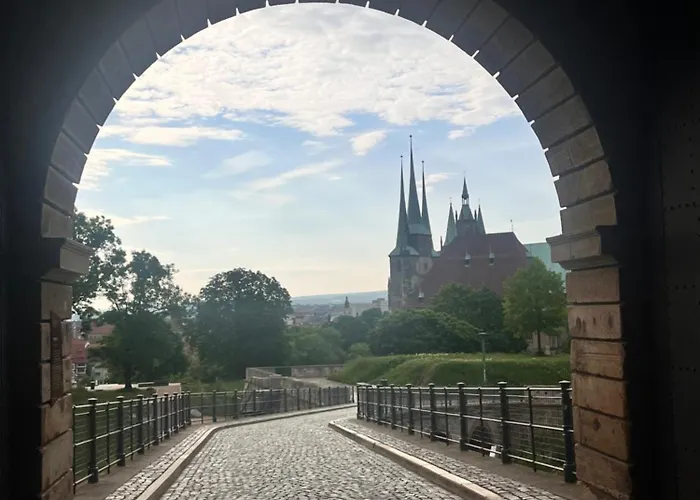 In Der Altstadt Von Erfurt